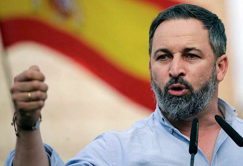 Santiago Abascal, líder de VOX - PHOTO/ARCHIVO