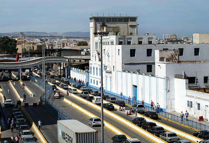 Puesto fronterizo de Beni Enzar, en la ciudad española de Melilla - PHOTO/ARCHIVO
