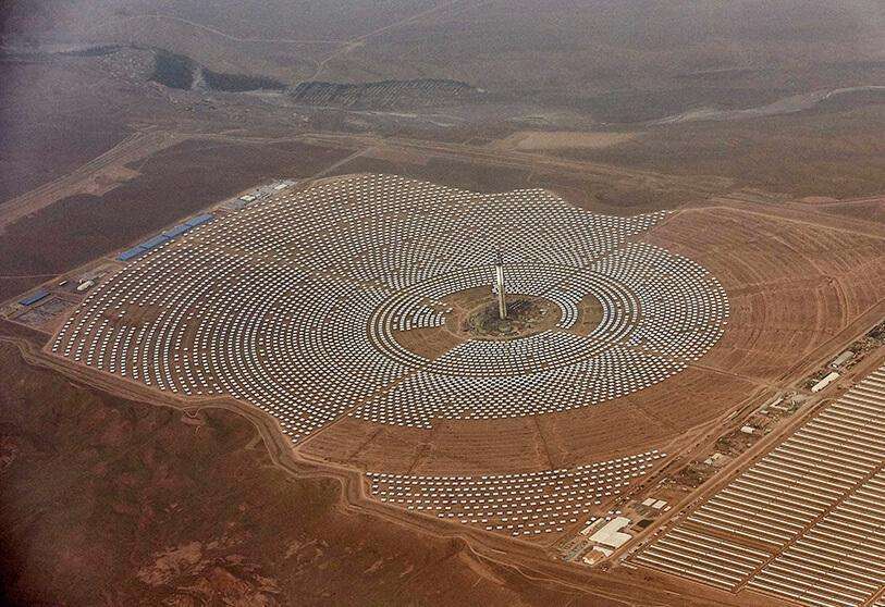 Planta de energía renovable en Marruecos - PHOTO/AP