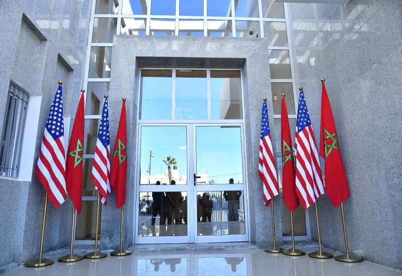 Consulado de Estados Unidos en la ciudad de Dajla, Marruecos - PHOTO/ARCHIVO