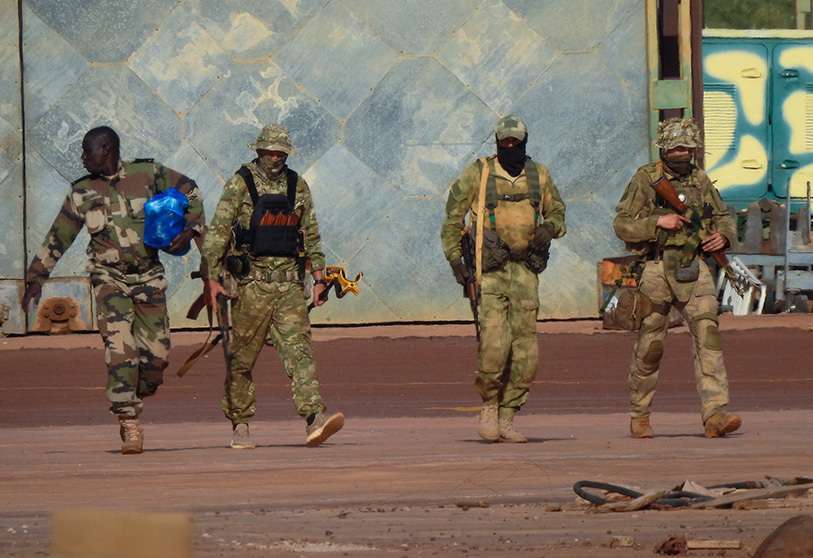 Soldados del antiguo Grupo Wager, ahora Africa Corps, en suelo libio - PHOTO/ARCHIVO