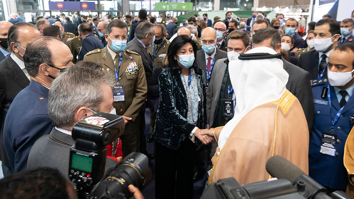 PHOTO/Feindef - La organización de FEINDEF 23 destaca que son más de un centenar las delegaciones oficiales que han confirmado su presencia, entre ellas las de Arabia Saudí, Bahréin, Emiratos. Jordania y Omán