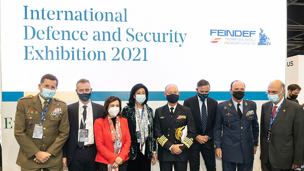 PHOTO/Feindef - Salón profesional de la industria de defensa y seguridad de España, goza del apoyo del ministerio de Defensa. Acudirán las principales autoridades de la Armada, Tierra, Aire, Guardia Civil y otros departamentos