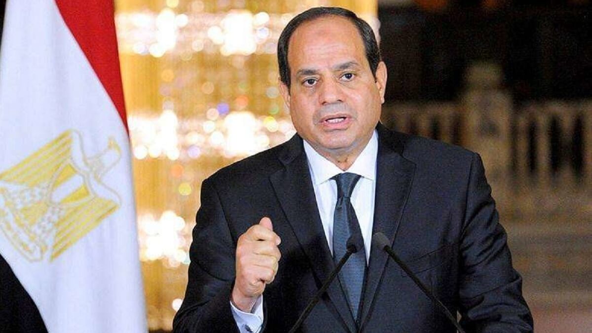 El presidente egipcio Abdel Fattah al-Sisi