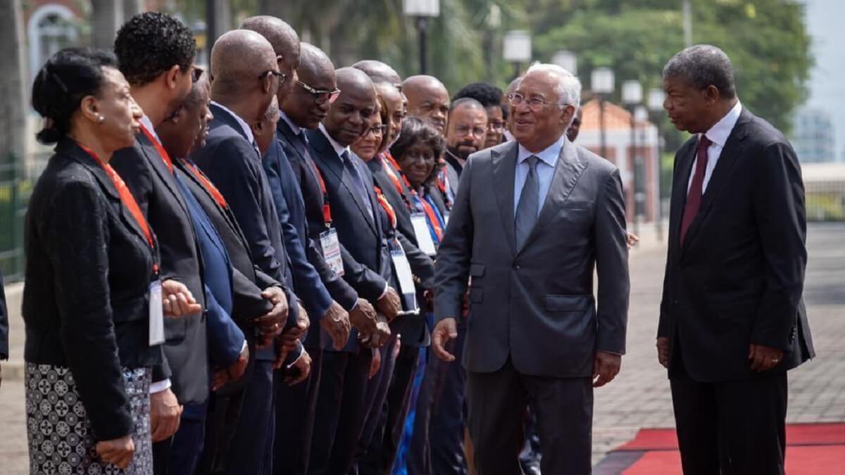 PHOTO/Gobierno Portugal - Antonio Costa quiere que las instituciones oficiales y las compañías portuguesas acompañen la diversificación de la economía angoleña