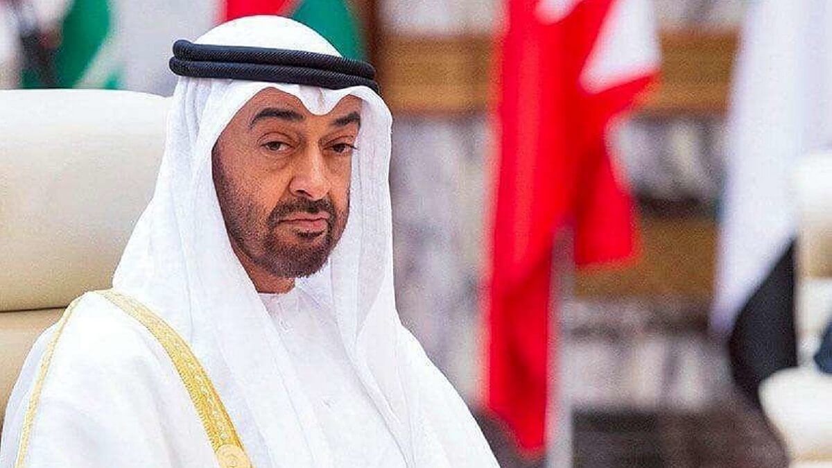 PHOTO/BANDAR ALGALOUD - Mohamed bin Zayed al-Nahyan, presidente de Emiratos Árabes Unidos