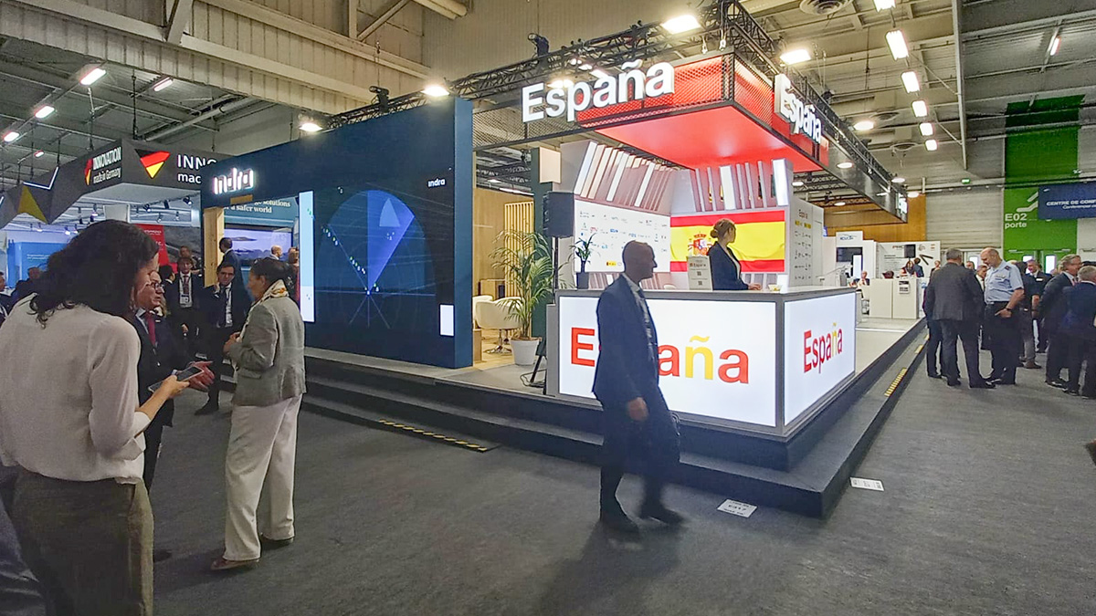 PHOTO/Tecnobit – La más de una treintena de compañías españolas están el salón de París para dar a conocer sus novedades tecnológicas y acreditar que están a la caza de nuevas oportunidades de negocio