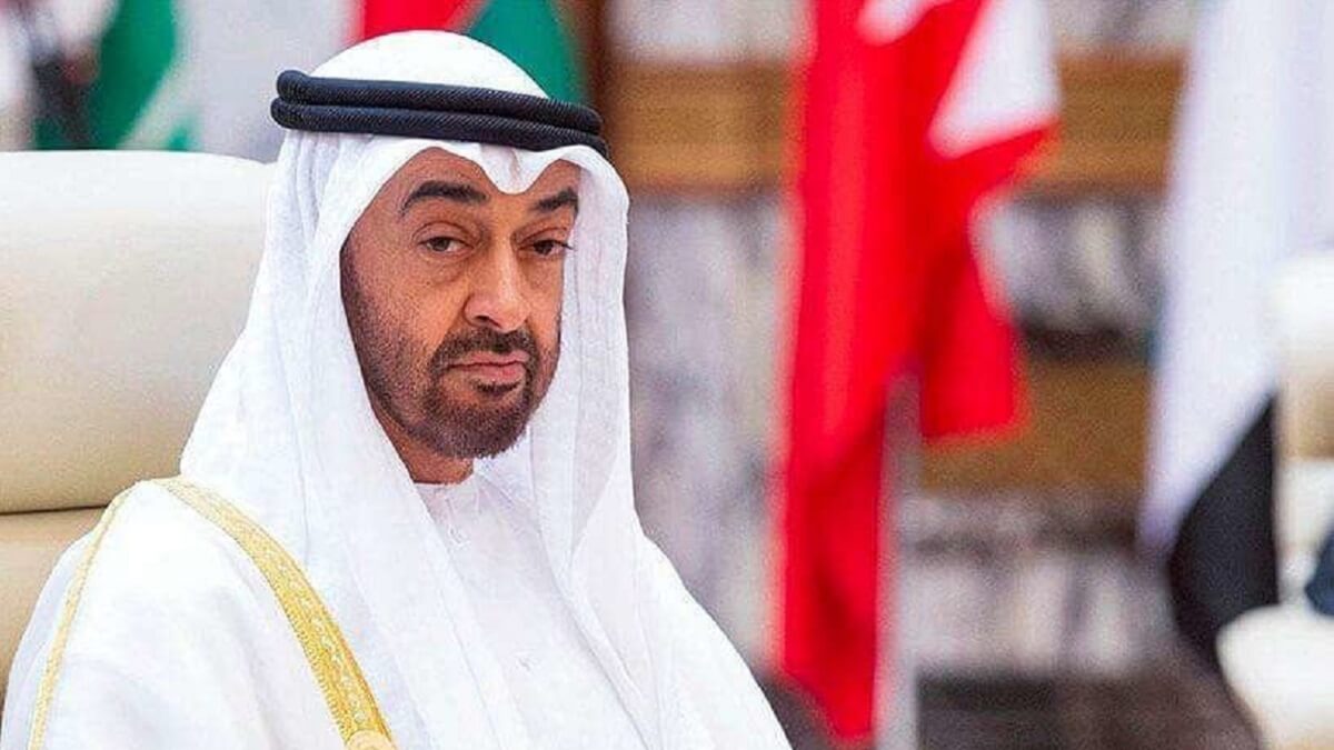 PHOTO/BANDAR ALGALOUD - Mohamed bin Zayed al-Nahyan, presidente de Emiratos Árabes Unidos