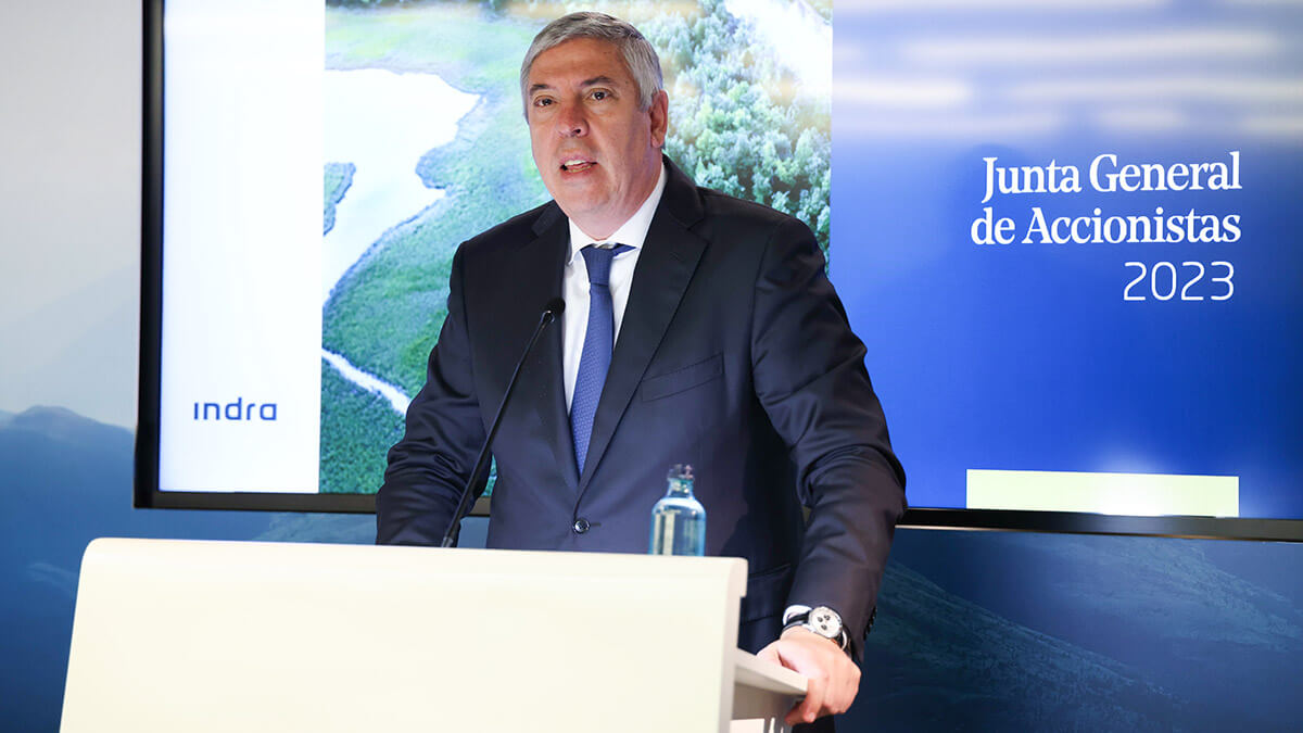 PHOTO/Indra - Jose Vicente de los Mozos, nuevo consejero delegado de Indra, ha vislumbrado cuatro prioridades que la compañía debe abordar con todo su empeño para alcanzar la posición de campeón nacional