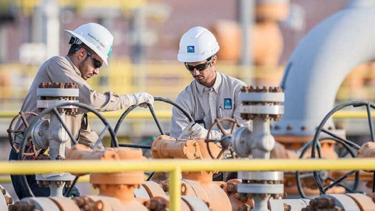 PHOTO/AHMAD EL ITANI/ARAMCO/AFP - Campo Al-Jafoura de Aramco