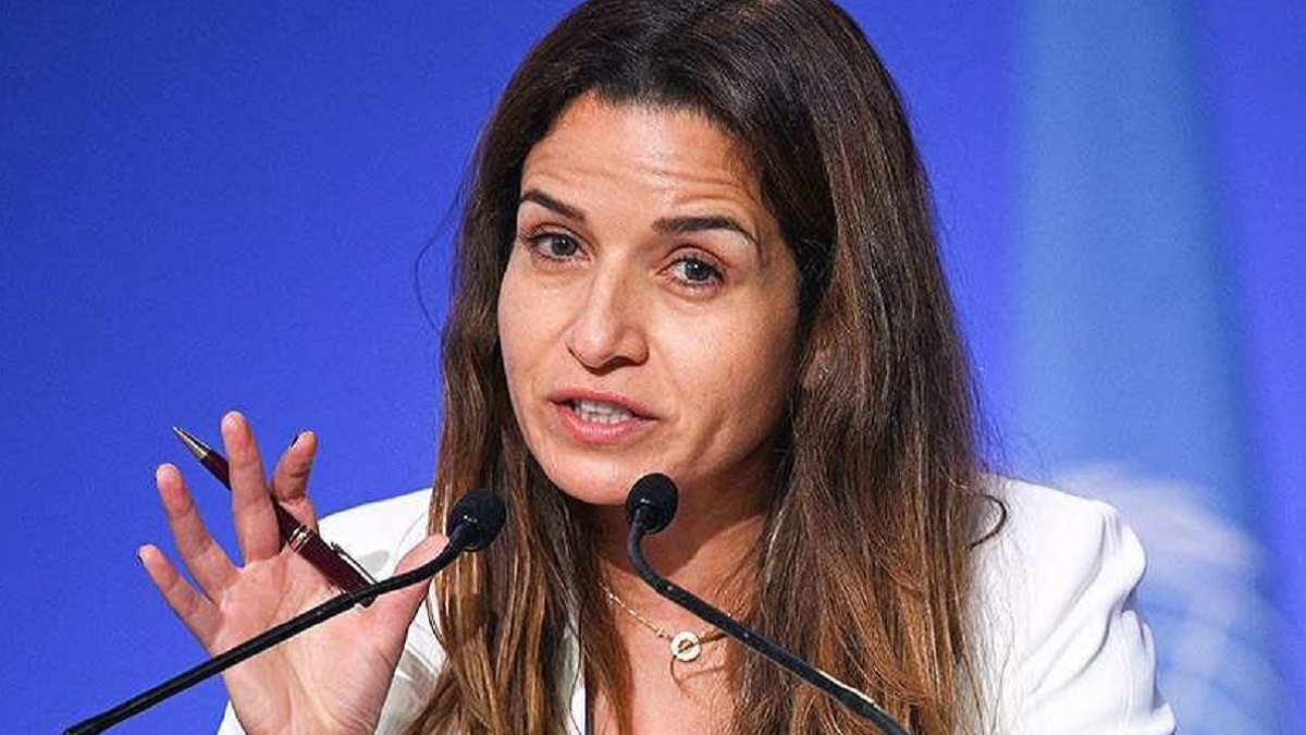 AFP/DANIEL LEAL-OLIVAS - La ministra marroquí de Transición Energética y Desarrollo Sostenible, Leila Benali