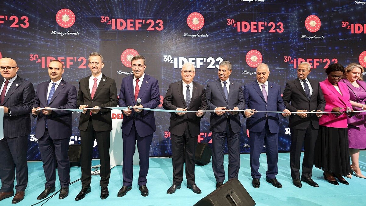 PHOTO/MoD Turkiye - El salón IDEF está organizado por la Fundación de las Fuerzas Armadas Turcas, cuenta con el apoyo del Ministerio de Defensa y los auspicios de la Presidencia de la República