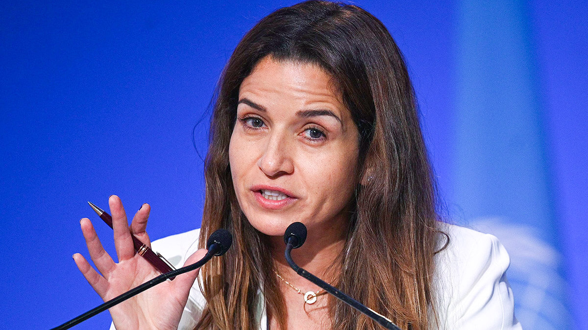 La ministra marroquí de Transición Energética y Desarrollo Sostenible, Leila Benali - AFP/DANIEL LEAL OLIVAS
