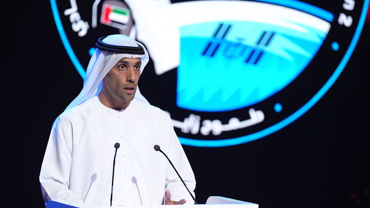 PHOTO/WAM - Salem Al Marri es el director general del Centro Espacial Mohammed bin Rashid (MBRSC), la organización responsable del programa espacial tripulado de Emiratos y de coordinar las actividades del AlNeyadi en la ISS