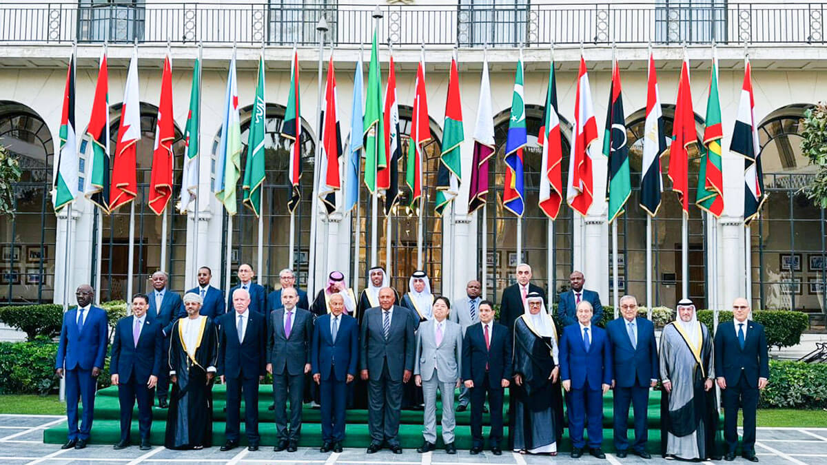 PHOTO/TWITTER/@MarocDiplomatie - Foto de familia de la Liga Árabe