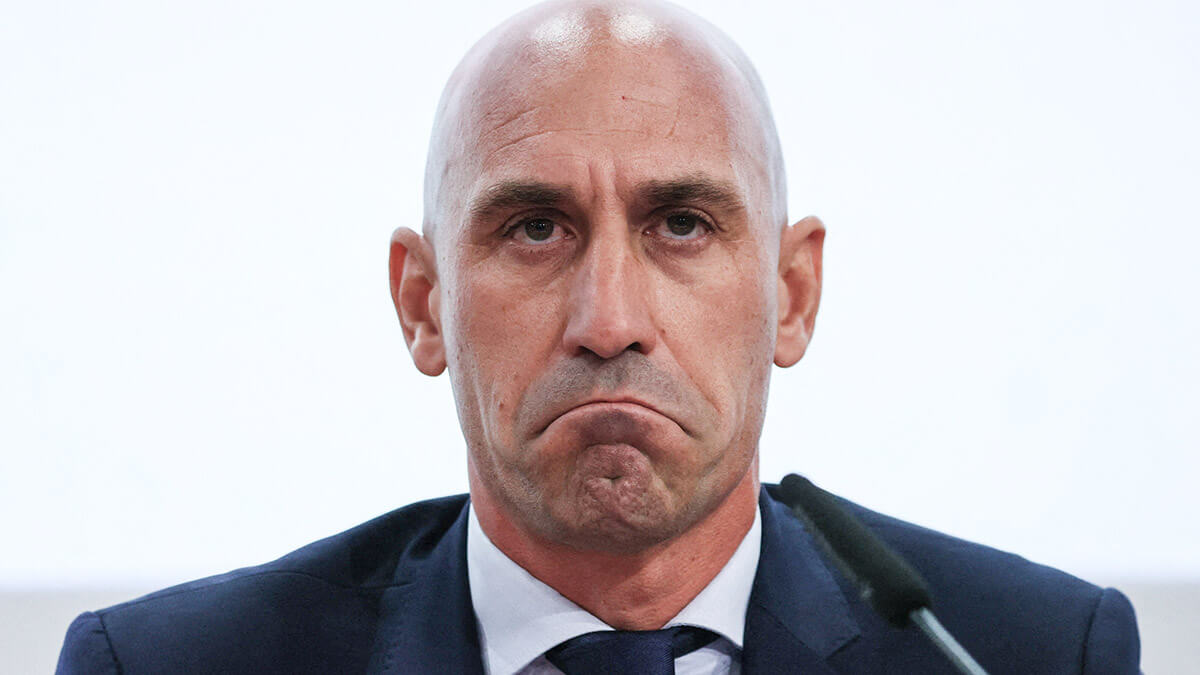 El expresidente de la Federación Española de fútbol, Luis Rubiales - REUTERS/DENIS BALIBOUSE