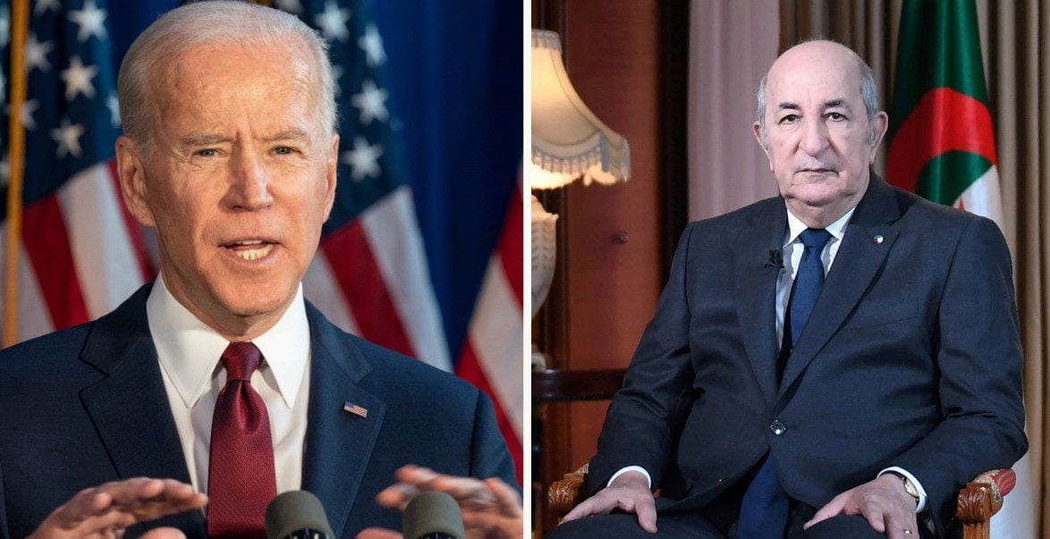 FIBLADI. Joe Biden-Abdelmajid Tebboune