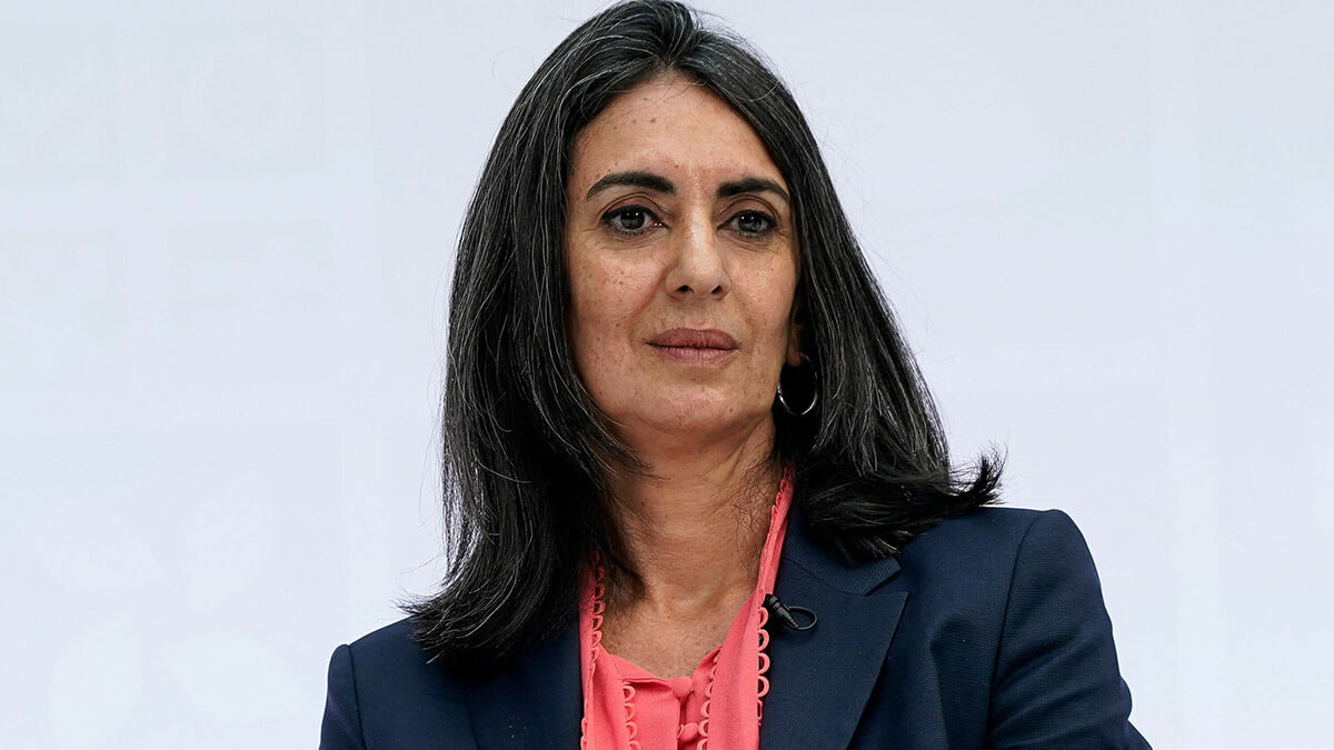 REUTERS/ELIZABETH FRANTZ - La ministra de Finanzas de Marruecos, Nadia Fettah