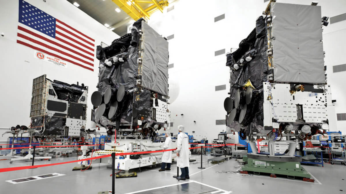 PHOTO/Boeing Space Systems - Sus planes son continuar con la fabricación de satélites de gran tamaño, que son la mayoría de los que hasta ahora pone en órbita
