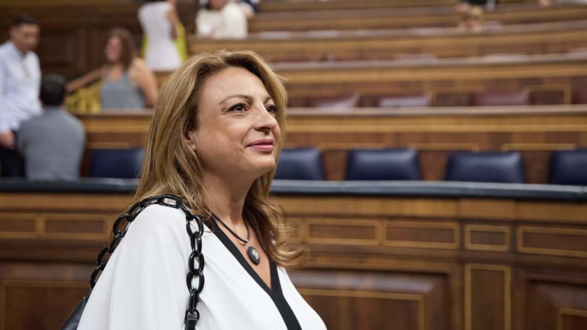 PHOTO/REDES - Cristina Valido García, líder del partido Coalición Canaria en el Congreso de los Diputados