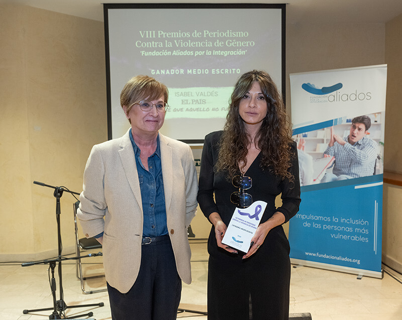 Almudena Fontecha e Isabel Valdés