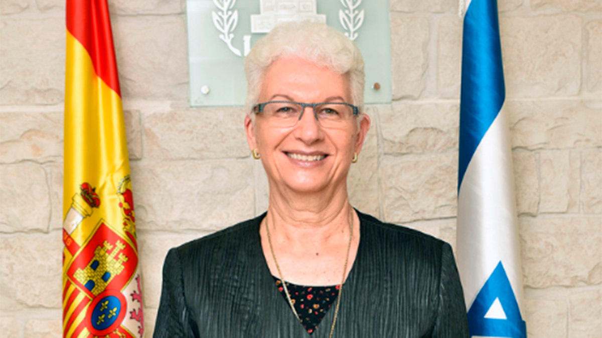 La embajadora de Israel en Madrid, Rodica Radian-Gordon - PHOTO/FILE