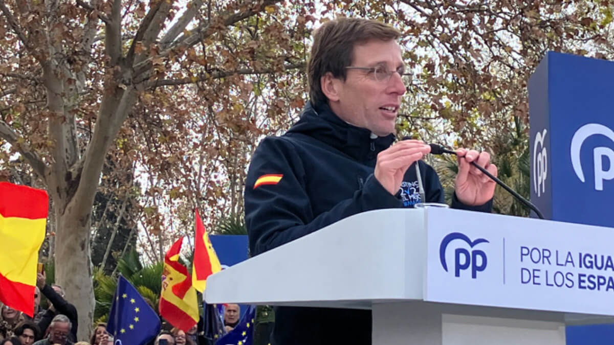 PHOTO/ANTONIO REGALADO - José Luis Martínez Almeida