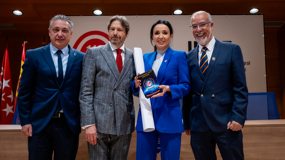 Mario Rigau, Santiago de Velo Antelo, Cruz Sánchez de Lara y Antonio Gómez Montejano