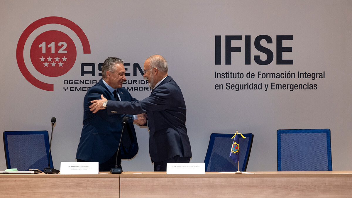 Mario Rigau Oliveras y Antonio Gómez Montejano