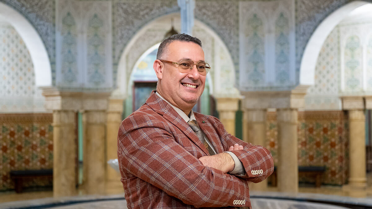 PHOTO/ATALAYAR/GUILLERMO LÓPEZ - Taoufik El Bourch, vicepresidente del Consejo de la región Tánger-Tetuán-Alhucemas