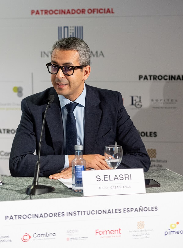 PHOTO/ATALAYAR/GUILLERMO LÓPEZ
- Shan Elasri, director de la oficina de ACCIÓ en Casablanca, durante su participación en el “Doing Business in Tangier-Tetouan-Al Hoceima Region”