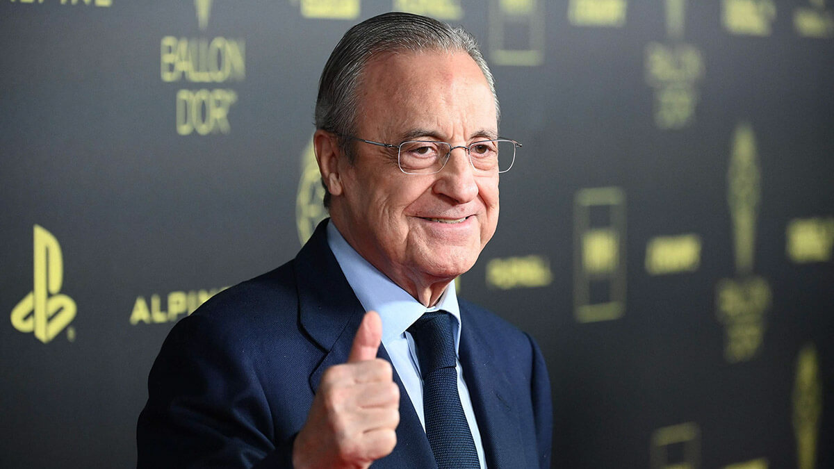 El presidente español del Real Madrid, Florentino Pérez
AFP/FRANCK FIFE