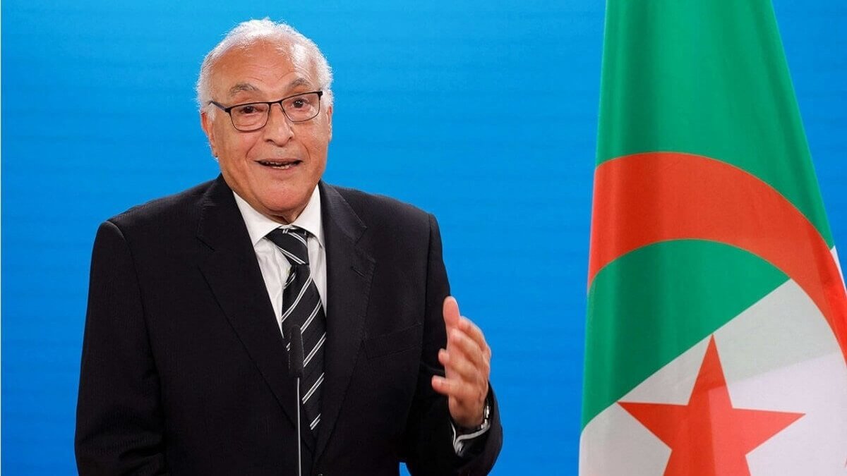 Ahmed Attaf, ministro de Asuntos Exteriores de Argelia- AFP/ODD ANDERSEN