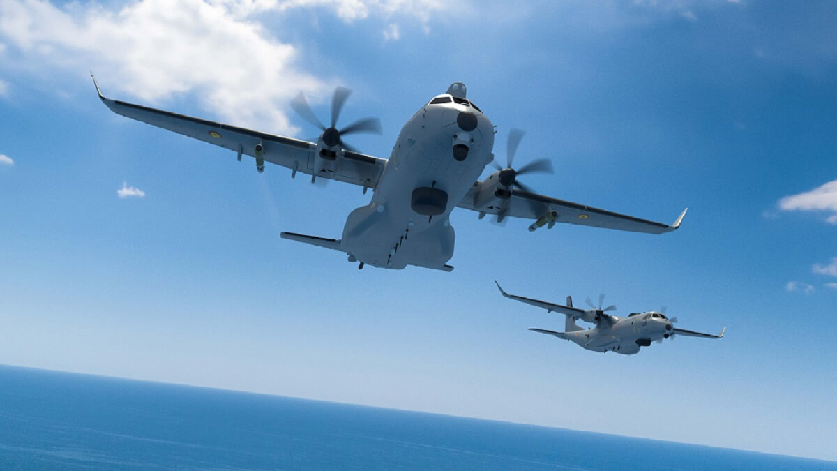 PHOTO/Airbus DS - Los 16 C-295 se fabricarán y montarán en la factoría de Airbus de Sevilla, una decena en configuración de vigilancia marítima para guerra antisubmarina y seis en versión de patrulla marítima para salvamento y rescate