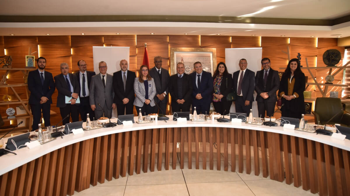 Firma del acuerdo entre Crédit Agricole du Maroc y la Sociedad Marroquí de Ingeniería Turistica, el 26/12/23 - ARCHIVO/CRÉDIT AGRICOLE DU MAROC