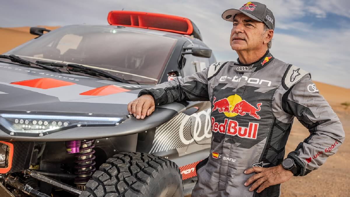 Carlos Sainz - Photo by Kin Marcin/Red Bull Content Pool/Red Bull Content Pool vía AFP