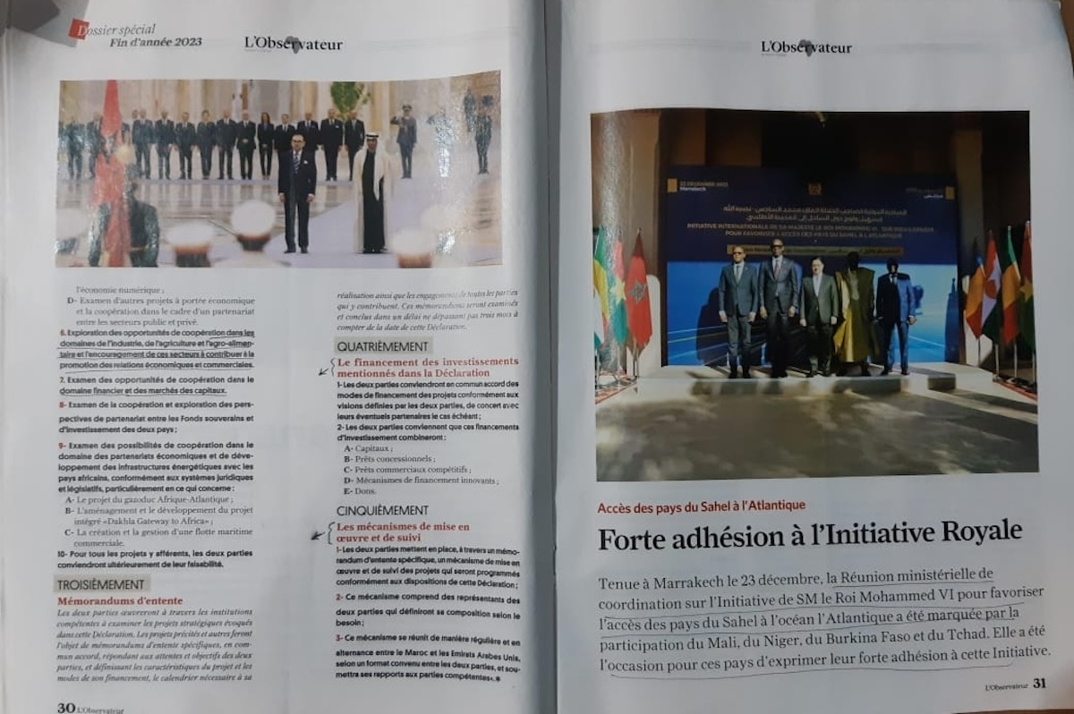4 L'Observateur Mohamed VI WhatsApp Image 2023-12-31 at 10.03.23