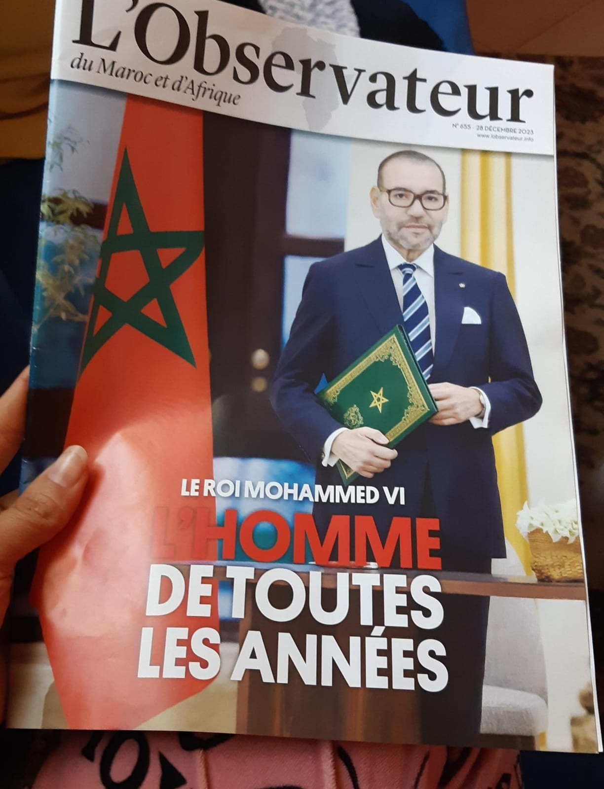 L'Observateur Mohemed VI vertical