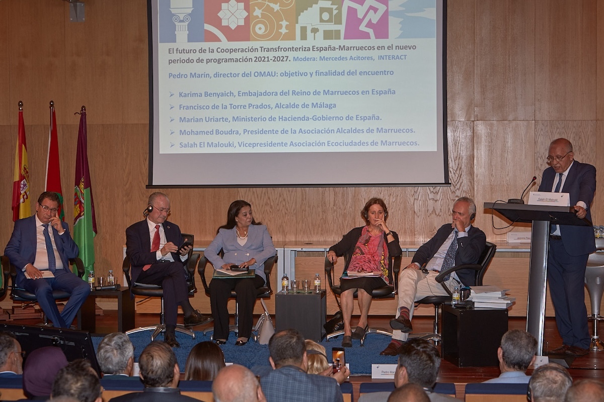 2 ALCALDES DE MARRUECOS EN MALAGA SEPTIEMBRE 2019