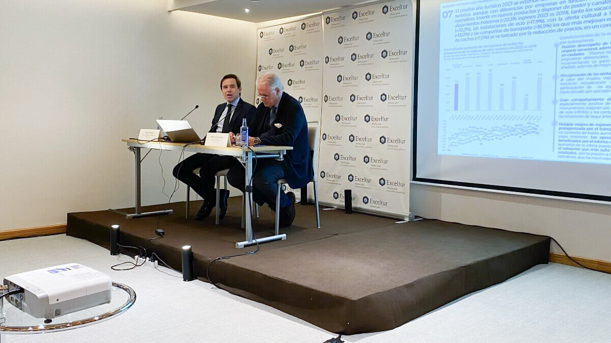 Zoreda y Perelli destacaron las buenas perspectivas del turismo para el año 2024 - FOTO/J. Á. PEDRAZA