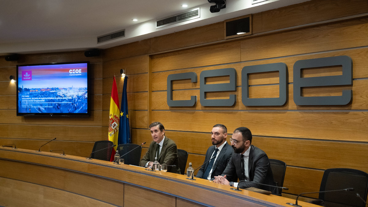 Javier Calderón, Ali Hajji Y Hassan Benboubker - PHOTO/ATALAYAR/GUILLERMO LÓPEZ