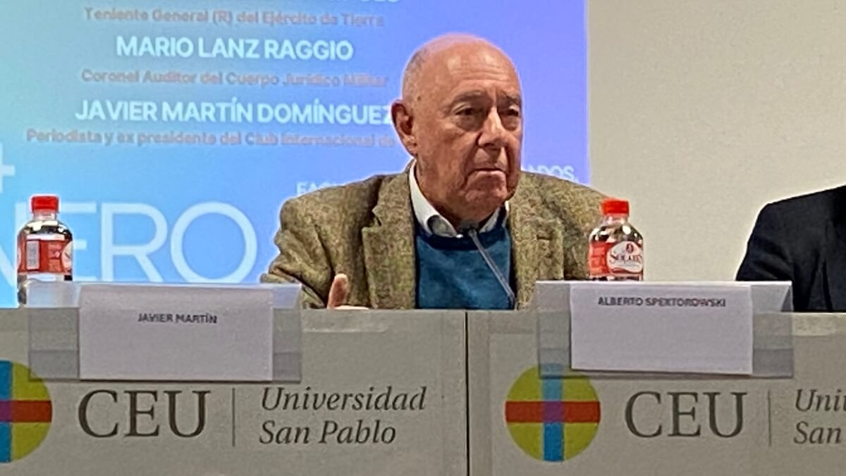 Alberto Spektorowski, profesor de la Universidad de Tel Aviv - FOTO/J. Á. PEDRAZA