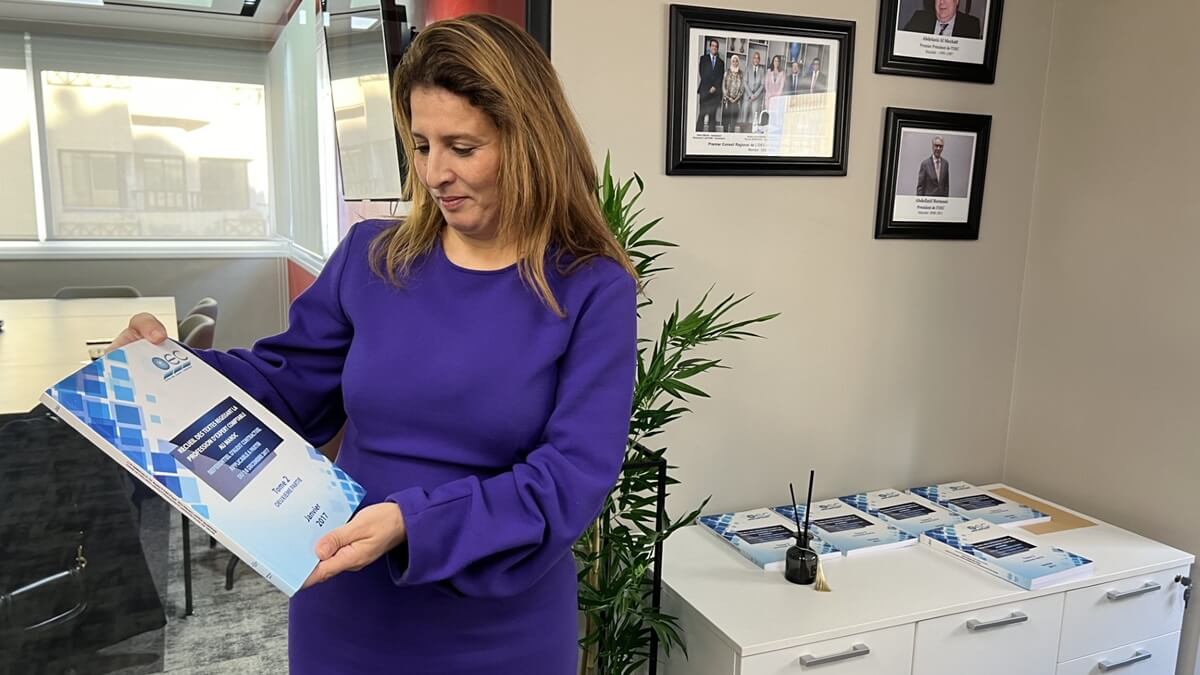 Loubna Ourtassi, vicepresidenta de Expertos Contables (PHOTO/ATALAYAR)