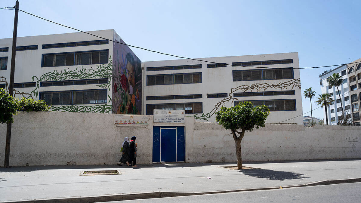 Colegio en Marruecos - PHOTO/ATALAYAR