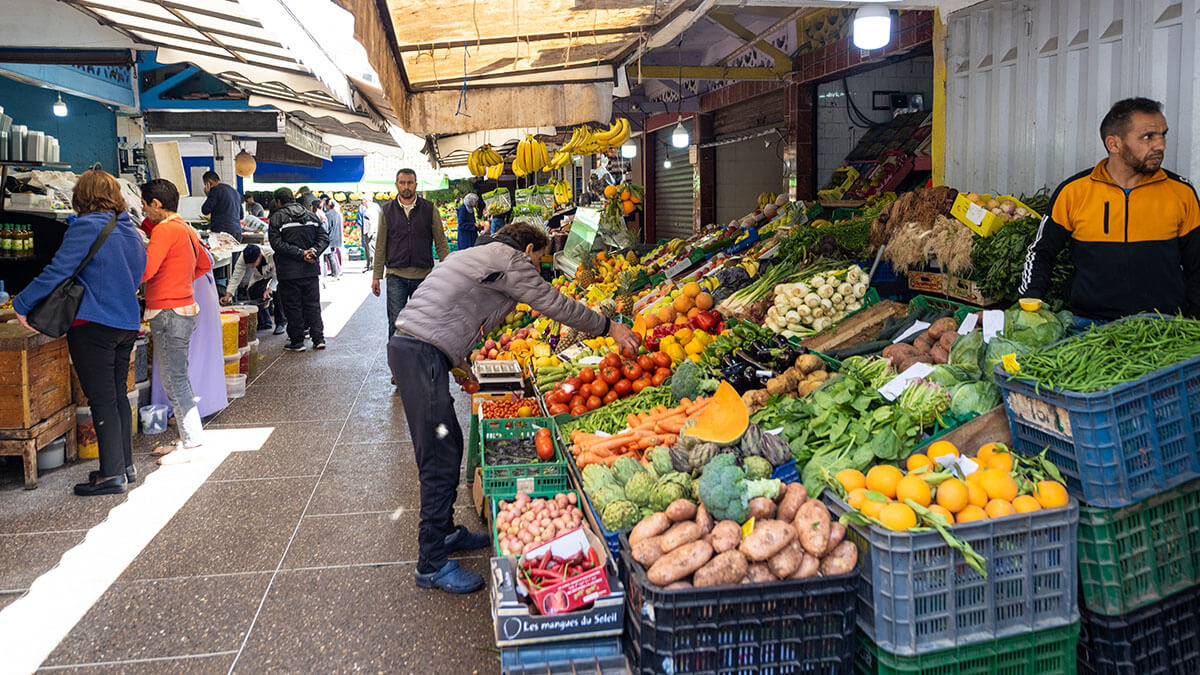 MERCADO FRUTA VERDURAS PRECIOS ECONOMÍA - PHOTO/ATALAYAR