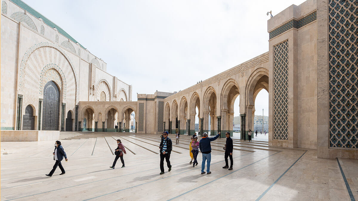 Mezquita Hassan II de Casablanca, Marruecos - PHOTO/ATALAYAR