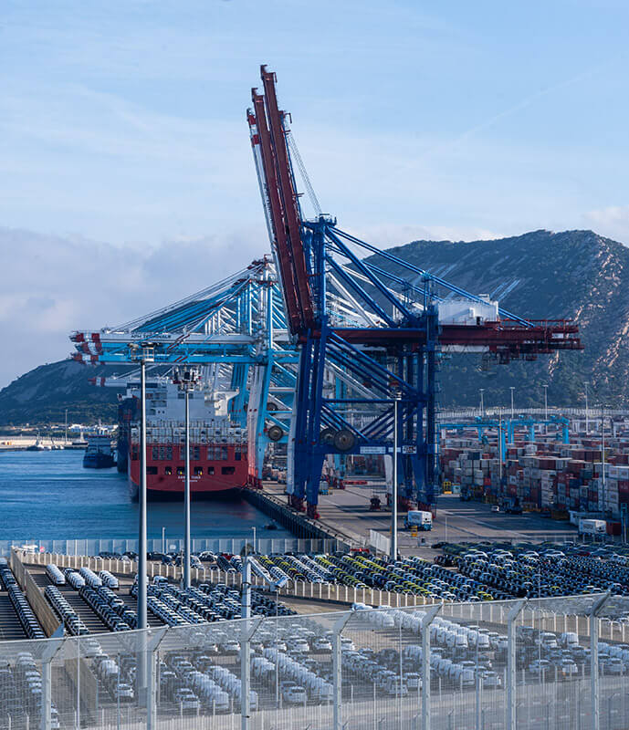 Puerto de Tánger Med, Marruecos - PHOTO/ATALAYAR