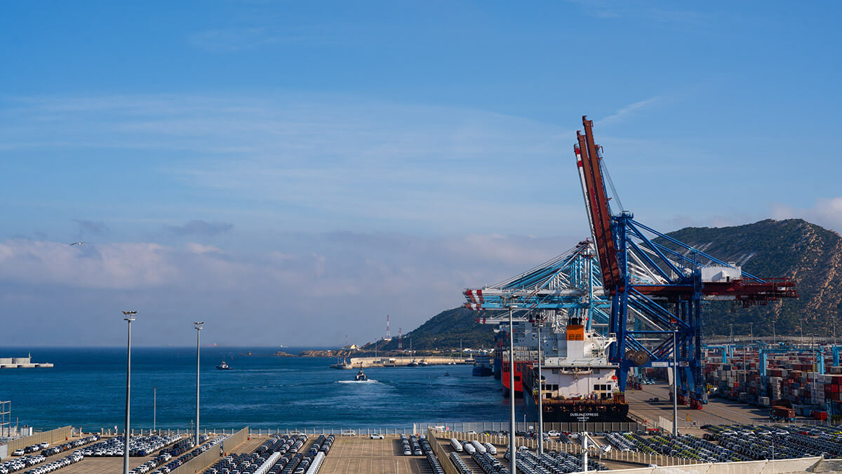 Puerto de Tánger Med, Marruecos - PHOTO/ATALAYAR