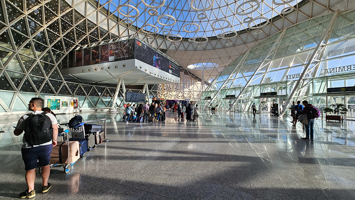 MARRUECOS AEROPUERTO MARRAKECH - PHOTO/ATALAYAR