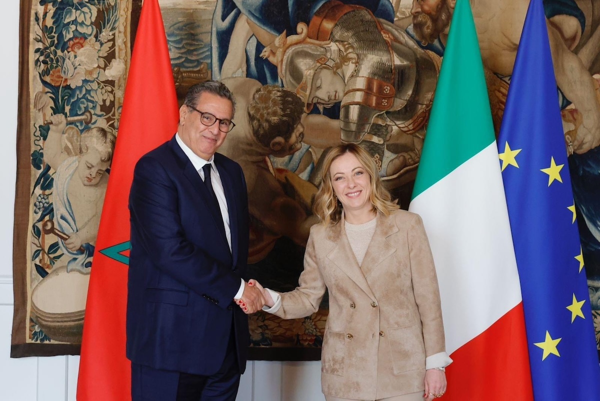 Akhnouch Meloni Roma